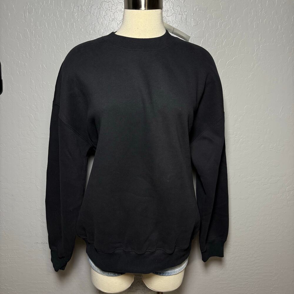 Abercrombie & Fitch Soft Essential Sweatshirt in Black, S